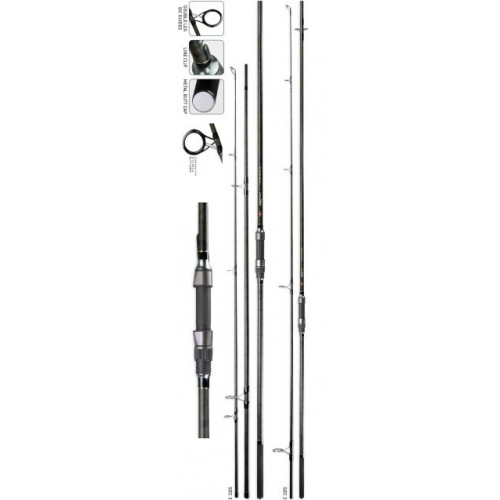 Карпове вудилище Carp zoom Camoupro Carp Rod, 13' 3,50lb, #50, 2 sections CZ8687