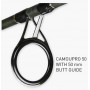 Карпове вудилище Carp zoom Camoupro Carp Rod, 13' 3,50lb, #50, 2 sections CZ8687