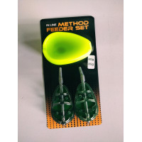 Набір годівниць 2+1 METHOD FEEDER SET з пресформой 60g 80g