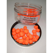 Бойли Adder AC Hook Boilies AVID  POP-UP Dumbell  8/10 mm  Orange Pomarancza  мандарин  90ml 20г