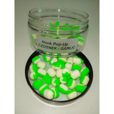 Бойли Adder AC Hook Boilies AVID  POP-UP Dumbell  8/10 mm  Garlic Czosnek  часник  90ml  20г