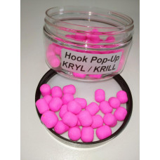 Бойли Adder AC Hook Boilies AVID  POP-UP Dumbell  8/10 mm  Krill криль  90ml 20г