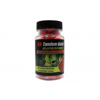 Бойли Tandem Baits Fluo Pop-Up 12mm 30g Strawberry Cream (Полуниця)