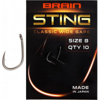 Гачок Brain Sting Classic Wide Gape #8 10 шт
