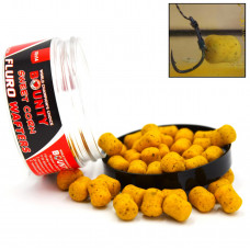 Бойли Bounty флюоро-вафтерсы Ø10*14мм 40шт Sweet Corn (жовтий) солодка кукурудза